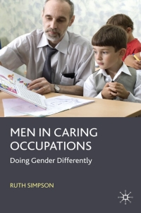Imagen de portada: Men in Caring Occupations 9780230574069