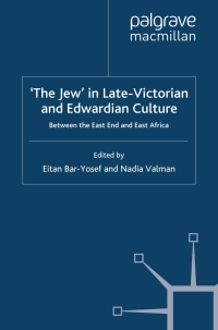 Imagen de portada: 'The Jew' in Late-Victorian and Edwardian Culture 9781403997029