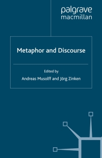 Imagen de portada: Metaphor and Discourse 9780230537309