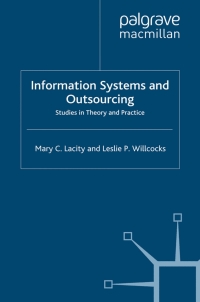 Cover image: Information Systems and Outsourcing 9781349302000