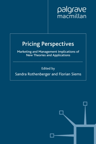 Imagen de portada: Pricing Perspectives 9780230207226