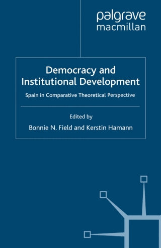 Cover image: Democracy and Institutional Development 9780230219267