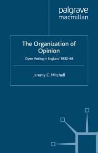 Omslagafbeelding: The Organization of Opinion 9780230219656