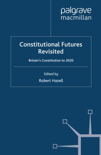Omslagafbeelding: Constitutional Futures Revisited 9780230220744