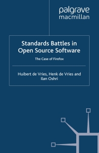 Cover image: Standards-Battles in Open Source Software 9780230220720