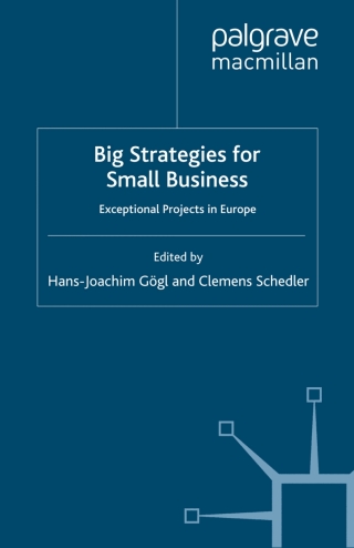 Cover image: Big Strategies for Small Business 9780230223318