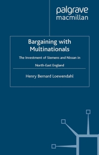 Cover image: Bargaining with Multinationals 9780333948132