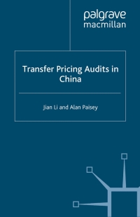 Cover image: Transfer Pricing Audits in China 9780230001961