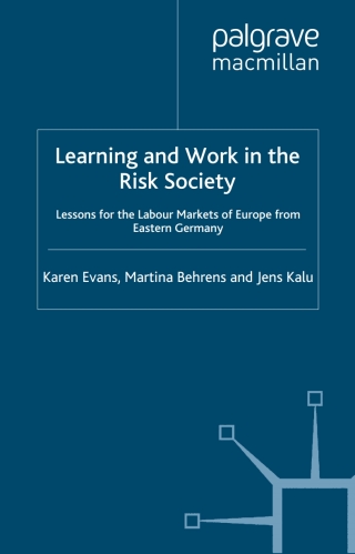 表紙画像: Learning and Work in the Risk Society 9780333777510