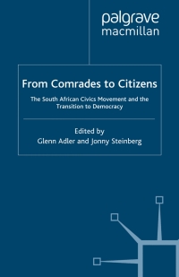 Imagen de portada: From Comrades to Citizens 1st edition 9780333774571