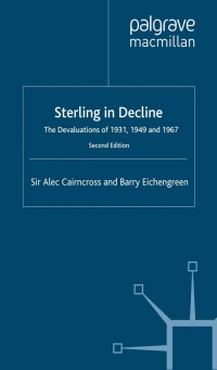 Cover image: Sterling in Decline 9781349511648