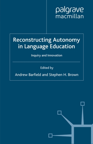 صورة الغلاف: Reconstructing Autonomy in Language Education 9780230001732