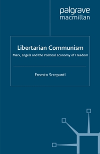 Cover image: Libertarian Communism 9781349285242