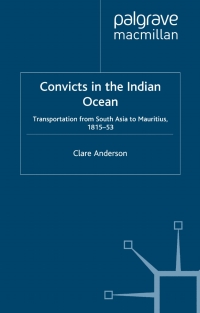 Cover image: Convicts in the Indian Ocean 9780333761120