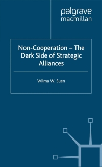 Cover image: Non-Cooperation — The Dark Side of Strategic Alliances 9781349523122