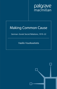 Cover image: Making Common Cause 9780230006447