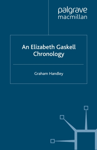 Cover image: An Elizabeth Gaskell Chronology 9781403902139