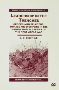 Imagen de portada: Leadership in the Trenches 9780333654118