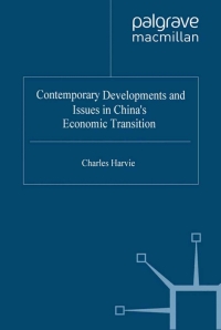 Cover image: Contemporary Developments and Issues in China's Economic Transition 1st edition 9780312230265