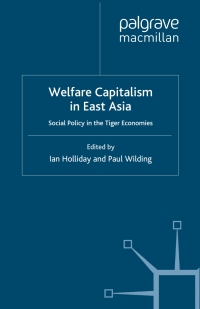 Imagen de portada: Welfare Capitalism in East Asia 1st edition 9781403900319