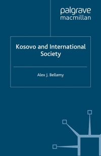 Cover image: Kosovo and International Society 9781349999798