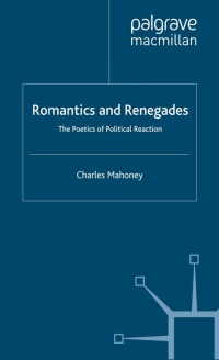 Cover image: Romantics and Renegades 9780333968499