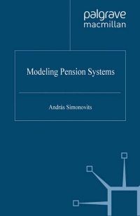 Omslagafbeelding: Modeling Pension Systems 9781403915252