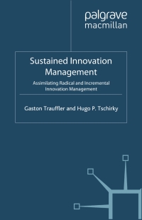 صورة الغلاف: Sustained Innovation Management 9780230001978