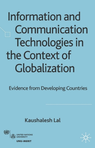 Cover image: Information and Communication Technologies in the Context of Globalization 9780230539822