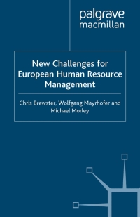 Titelbild: New Challenges for European Resource Management 1st edition 9780230597952