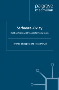 Cover image: Sarbanes-Oxley 9780230006782