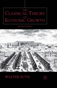 Imagen de portada: The Classical Theory of Economic Growth 2nd edition 9780333803004