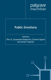 Titelbild: Public Emotions 9780230007192