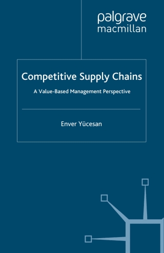 Imagen de portada: Competitive Supply Chains 9780230515673