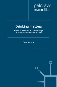 Cover image: Drinking Matters 9781349363759