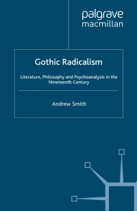 Cover image: Gothic Radicalism 9780333760352