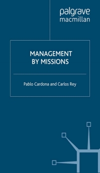 Titelbild: Management by Missions 9780230551527