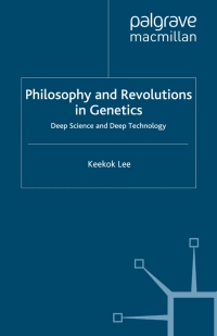 表紙画像: Philosophy and Revolutions in Genetics 9780333964583