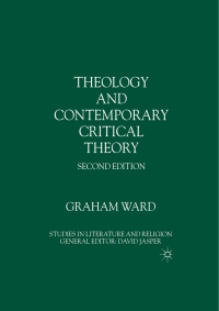 Cover image: Theology and Contemporary Critical Theory 2nd edition 9780333790311