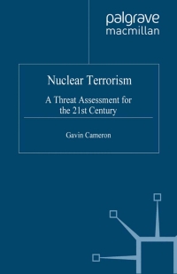 Cover image: Nuclear Terrorism 9780333748503