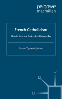 Cover image: French Catholicism 9780333732847