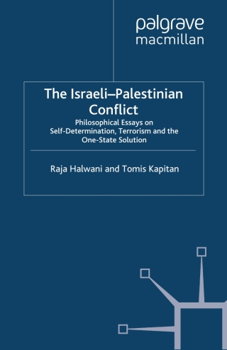 Cover image: The Israeli-Palestinian Conflict 9780230535374
