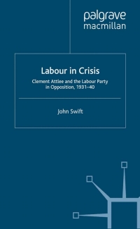 Cover image: Labour in Crisis 9780333800874