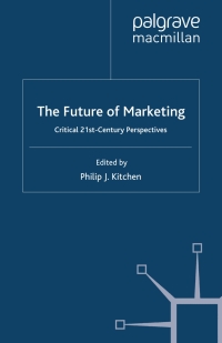 Cover image: The Future of Marketing 9780333992869