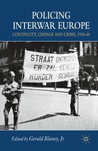 Imagen de portada: Policing Interwar Europe 9781403992642