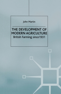 Cover image: The Development of Modern Agriculture 9780333646427