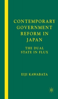 Cover image: Contemporary Government Reform in Japan 9781403971128