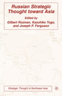 Cover image: Russian Strategic Thought toward Asia 9781403975546