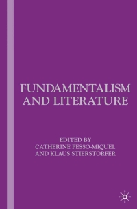 Cover image: Fundamentalism and Literature 9781403974914
