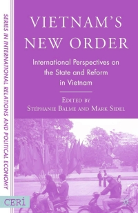 表紙画像: Vietnam's New Order 9781403975522